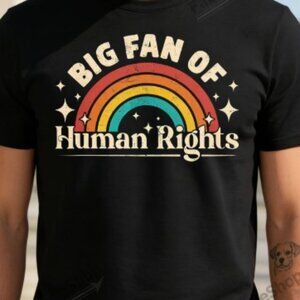 LGBT/Rainbow Human Rights Shirt